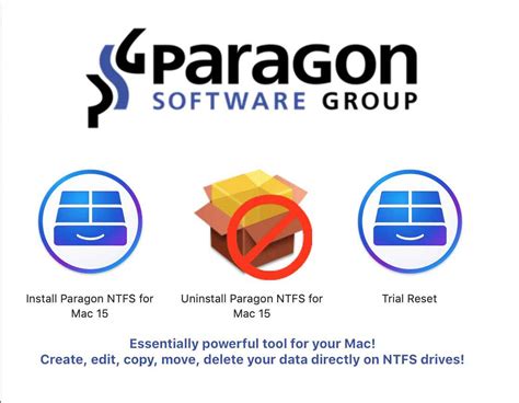 does paragon ntfs for mac have version 15
