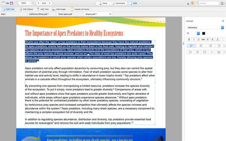 freeware pdf text editor for mac